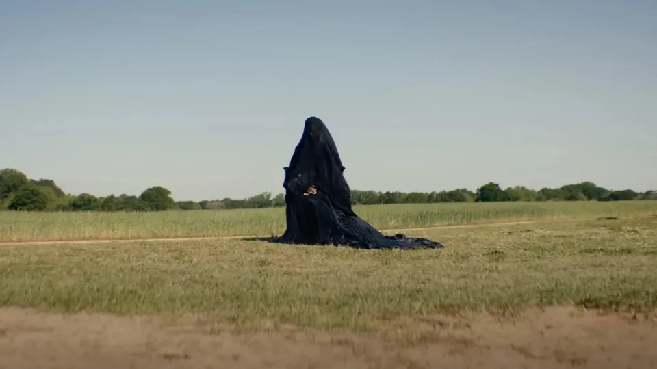 زنی در محوطه (The Woman in the Yard)