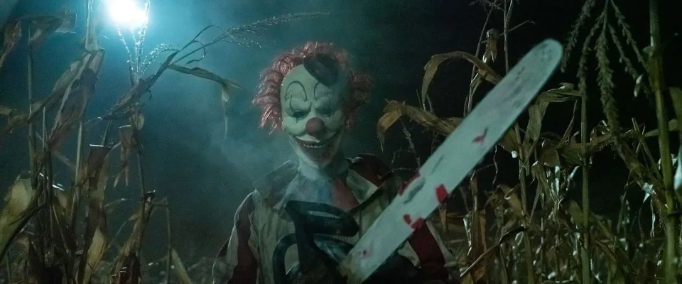 دلقک در مزرعه ذرت (Clown in a Cornfield)