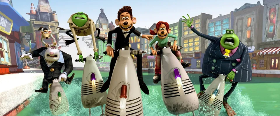 برآب‌رفته (Flushed Away)